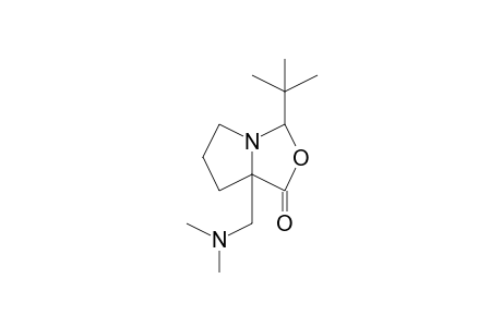 3-tert-Butyl-7a-[(dimethylamino)methyl]tetrahydro-1H-pyrrolo[1,2-c][1,3]oxazol-1-one