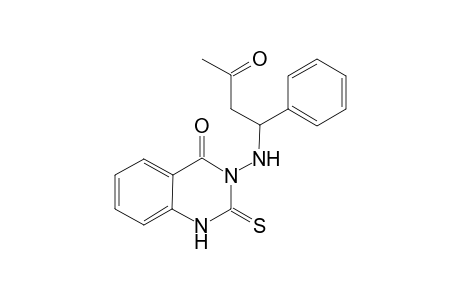 3-[(3-keto-1-phenyl-butyl)amino]-2-thioxo-1H-quinazolin-4-one