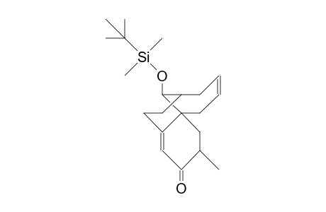 (4AR, 9R,12S)-3,4,8,9,10,11-hexahydro-12-(T-butyl-dimethyl-siloxy)-4a,9-methano-3-methyl-4ah-benzocyclononen-2(5H)-one