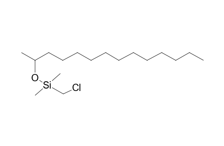 2-Dimethyl(chloromethyl)silyloxytetradecane