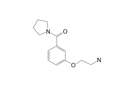 1-[3-(2-Aminoethoxy)benzoyl]pyrrolidine