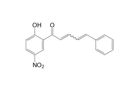 2'-Hydroxy-5'-nitro-5-phenyl-2,4-pentadienophenone