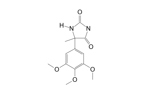 5-methyl-5-(3,4,5-trimethoxyphenyl)hydantoin