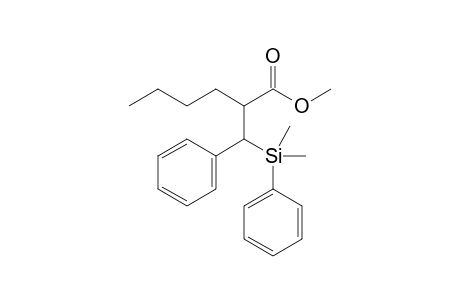 Methyl (2RS,3SR)-2-Butyl-3-dimethyl(phenyl)silyl-3-phenylpropanoate