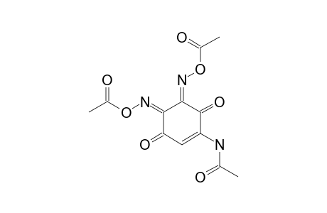 2,3-DIACETOXIMINO-5-ACETAMIDO-1,4-BENZOQUINONE