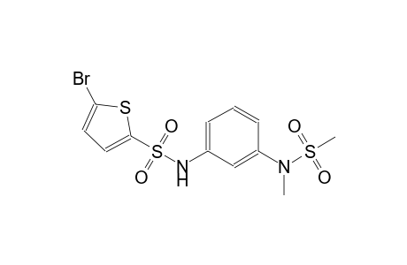 5-bromo-N-{3-[methyl(methylsulfonyl)amino]phenyl}-2-thiophenesulfonamide