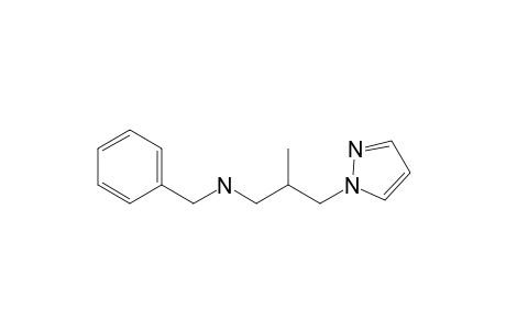 N-Benzyl-N-[2-methyl-3-(1H-1-pyrazolyl)propyl]amine