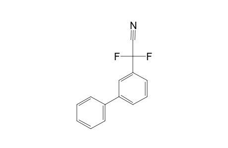 2,2-Difluoro-2-(3-phenylphenyl)-acetonitrile