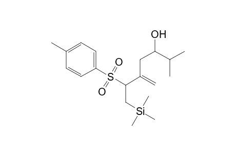 2-Methyl-5-methylene-6-tosyl-7-(trimethylsilyl)-3-heptanol