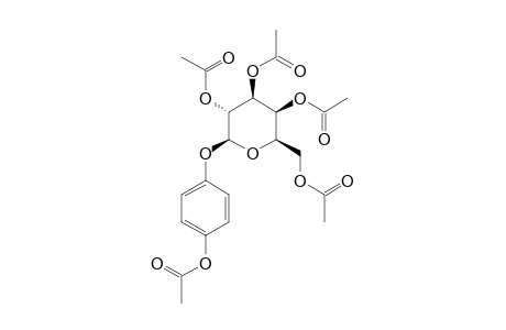1-ACETYLHYDROQUINONE-4-(2,3,4,6-TETRAACETYL-GALACTOPYRANOSIDE)