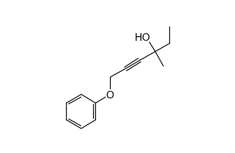 3-methyl-6-phenoxy-4-hexyn-3-ol