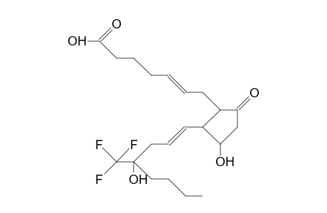 DL-15-Deoxy-16-hydroxy-16-(trifluoromethyl)-prostaglandin-E2,epimer-1