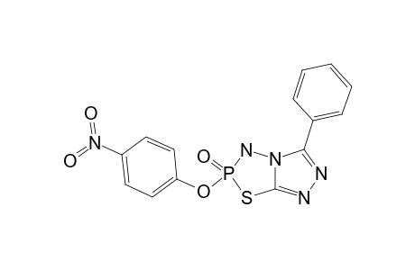 6-PHENYL-2-(4-NITRO-PHENOXY)-1,2-DIHYDRO-[2-LAMBDA(5)]-[1,2,4]-TRIAZOLO-[4,3-D]-[1,3,4,2]-THIADIAZAPHOSPHOL-2-ONE