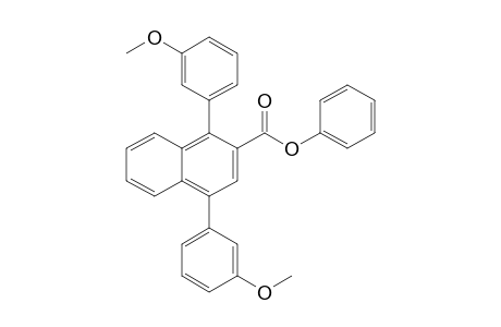 Phenyl 1,4-bis(3-methoxyphenyl)-2-naphthoate