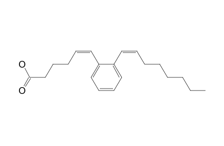 5-Hexenoic acid, 6-[2-(1-octenyl)phenyl]-, (Z,Z)-