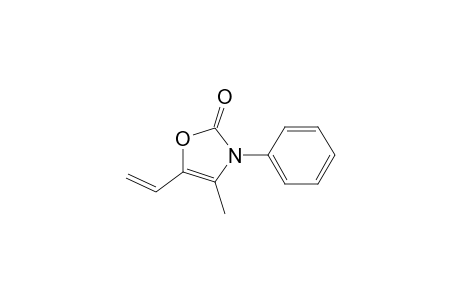 4-Methyl-N-phenyl-5-vinyl-1,3-oxazolin-2-one