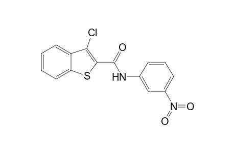 3-Chloro-N-(3-nitrophenyl)-2-thianaphthenecarboxamide