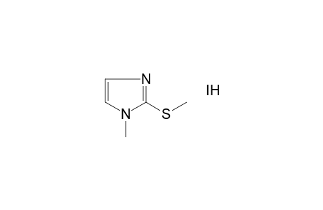 1-methyl-2-(methylthio)imidazole, monohydroiodide