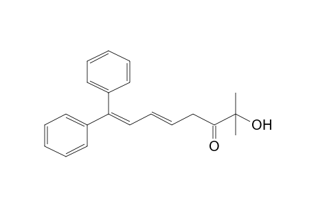 2-Hydroxy-2-methyl-8,8-diphenyl-octa-5,7-dien-3-one