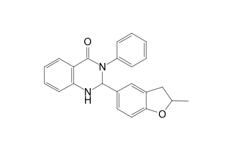 2-(2-Methyl-2,3-dihydro-1-benzofuran-5-yl)-3-phenyl-2,3-dihydro-4(1H)-quinazolinone