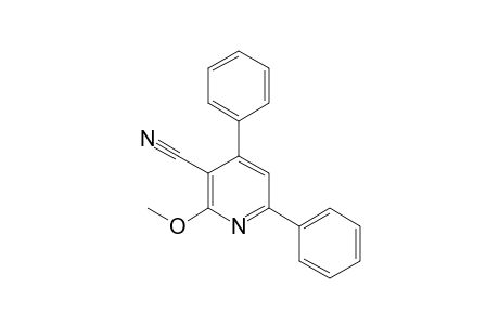 4,6-diphenyl-2-methoxynicotinonitrile