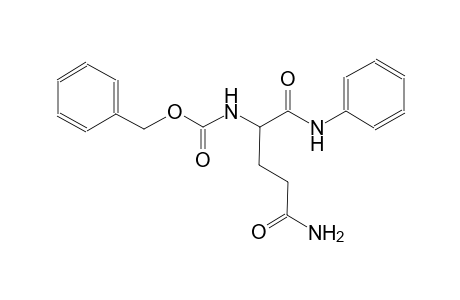 benzyl 4-amino-1-(anilinocarbonyl)-4-oxobutylcarbamate