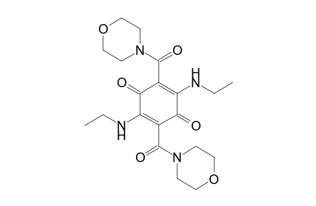 2,5-DIETHYLAMINO-3,6-DIOXO-1,4-CYCLOHEXADIEN-1,4-DICARBOXYLIC-ACID-BIS-(4'-MORPHOLINYL)-AMIDE