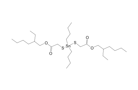 Dibutyltin thioglycolic acid, 2-ethylhexyl ester mercaptide