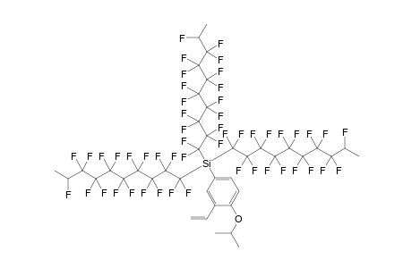 (4'-Isopropoxy-3'-vinylphenyl)-tris[heptadecafluorodecyl]-silane