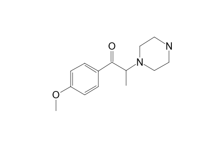 1-(4-Methoxyphenyl)-2-(piperazin-1-yl)propan-1-one