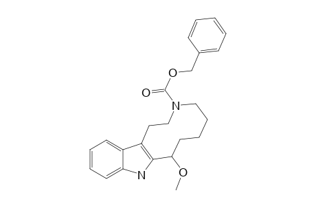 6-(Benzyloxycarbonyl)-1-methoxy-6-azacyclodeca[5,4-b]indole