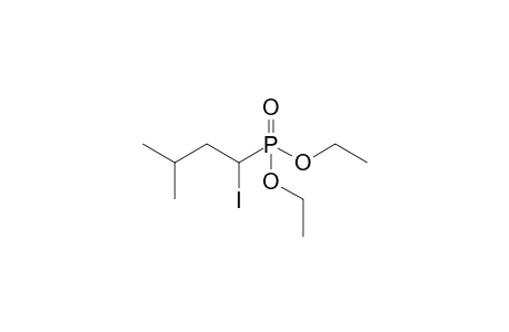 Diethyl 1-iodo-3-methylbutylphosphonate