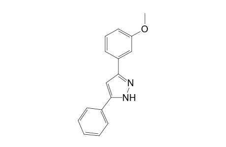 3-(3-Methoxyphenyl)-5-phenyl-1H-pyrazole