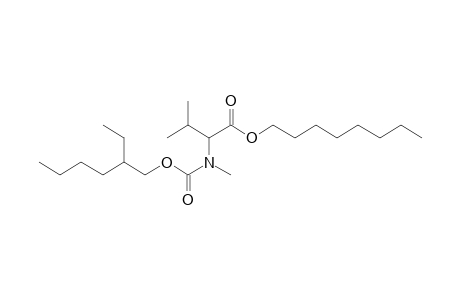 dl-Valine, N-methyl-N-(2-ethylhexyloxycarbonyl)-, octyl ester