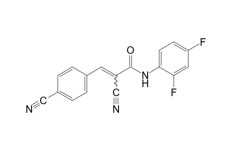 alpha,4-Dicyano-2',4'-difluorocinnamanilide