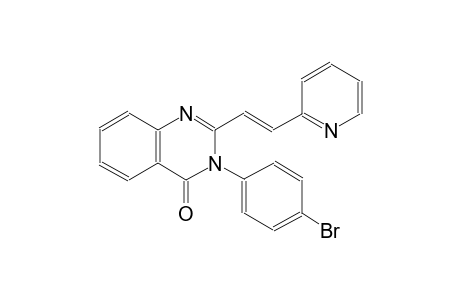3-(4-bromophenyl)-2-[(E)-2-(2-pyridinyl)ethenyl]-4(3H)-quinazolinone