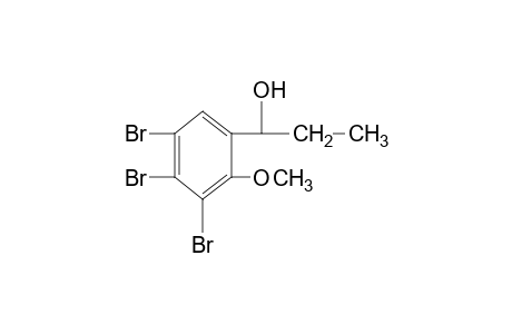 alpha-ethyl-2-methoxy-3,4,5-tribromobenzyl alcohol