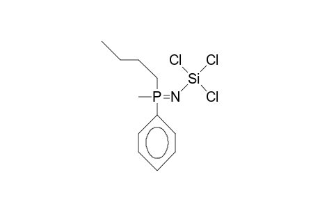 (Trichloro-silylimino)-butyl-methyl-phenyl-phosphorane