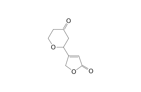 2-(5-keto-2H-furan-3-yl)tetrahydropyran-4-one