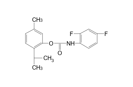 thymol, 2,4-difluorocarbanilate