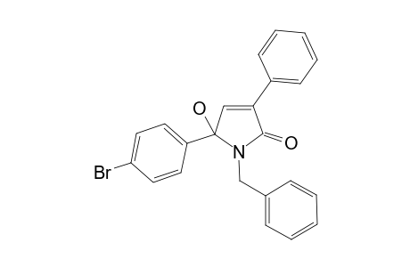 1-Benzyl-5-(4-bromophenyl)-5-hydroxy-3-phenyl-1H-pyrrol-2(5H)-one