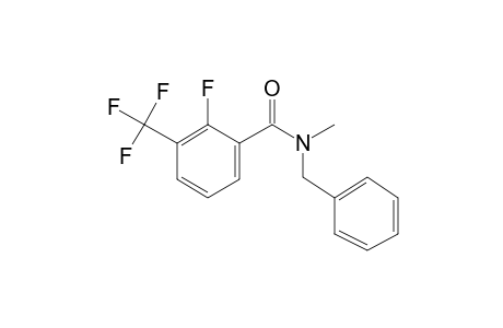 Benzamide, 2-fluoro-3-trifluoromethyl-N-benzyl-N-methyl-