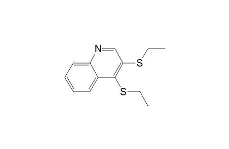 3,4-Bis(ethylsulfanyl)quinoline