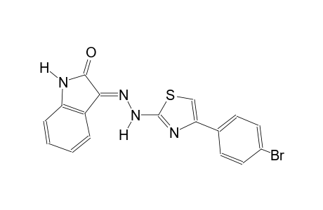 (3E)-1H-indole-2,3-dione 3-{[4-(4-bromophenyl)-1,3-thiazol-2-yl]hydrazone}