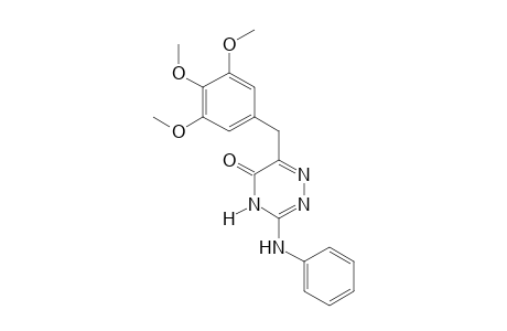 3-anilino-6-(3,4,5-trimethoxybenzyl)-as-triazin-5(4H)-one