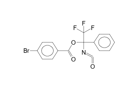 1-ISOCYANATO-1-PHENYL-2,2,2-TRIFLUOROETHYL 4-BROMOBENZOATE