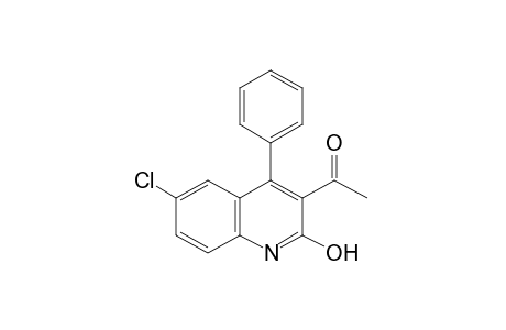 6-chloro-2-hydroxy-4-phenyl-2-quinolyl methyl ester