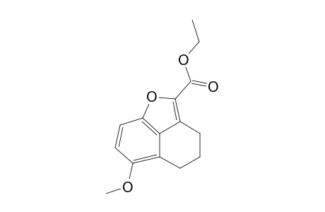 4,5-dihydro-6-methoxy-3H-naphtho[1,8-bc]furan-2-carboxylic acid, ethyl ester