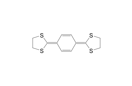 1,3-Dithiolane, 2,2'-(2,5-cyclohexadiene-1,4-diylidene)bis-