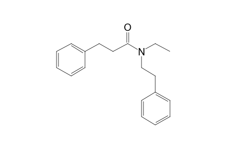 3-Phenylpropanamide, N-(2-phenylethyl)-N-ethyl-